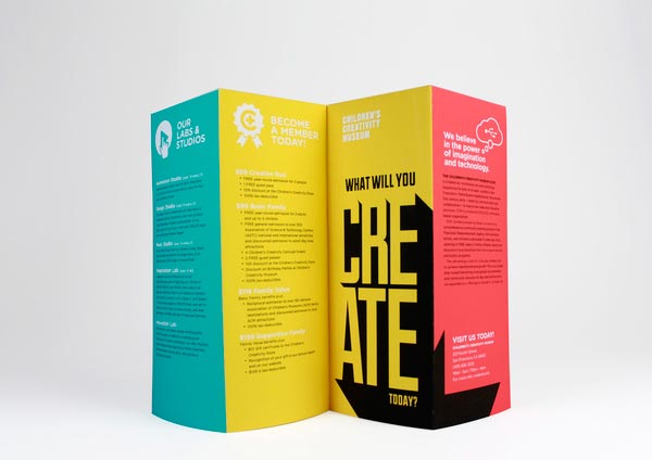 9a exhibition museum brochure design