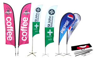 Feather & Teardrop Banners