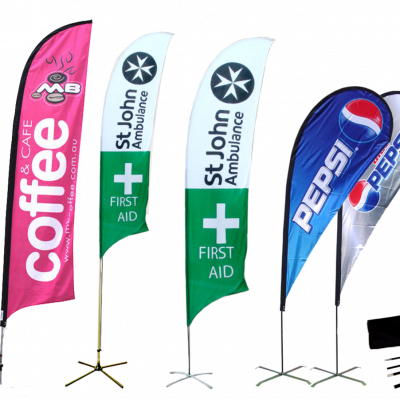 Feather & Teardrop Banners