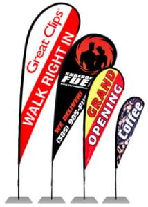 Top Teardrop Banner Templates