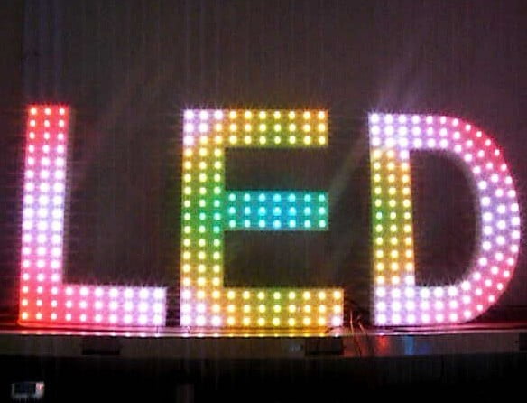 led illuminated letter