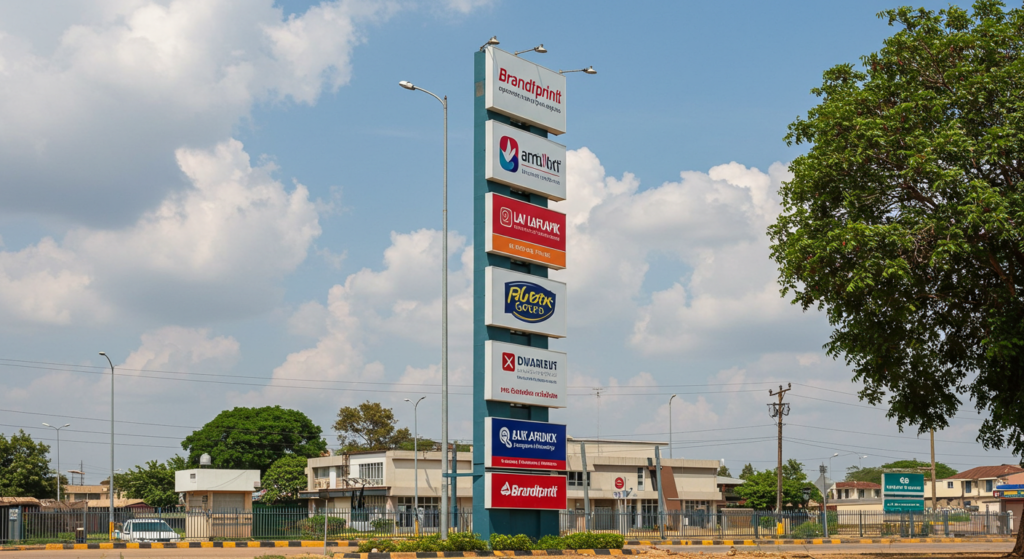Pylon Signage Company in Nigeria