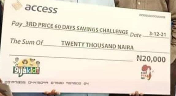 Dummy Cheque for Presentation