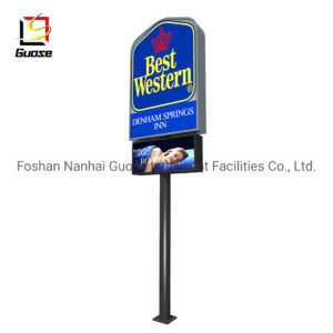 Lampost Outdoor Signage