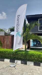 Custom Feather Flags in Nigeria