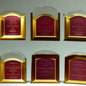 Framed Awards and Plaques