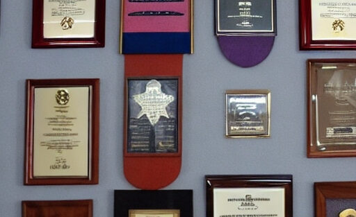 acrylic awards and plaques