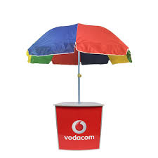 Promo Table with Umbrella