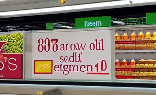 supermarket signage design