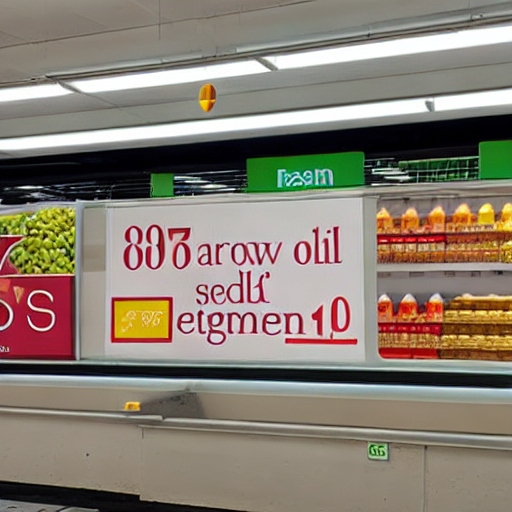 supermarket signage design