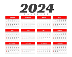 Calendar 2024