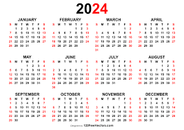 Calendar 2024