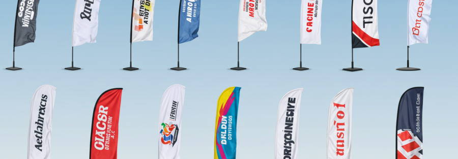 Feather Banner Sizes