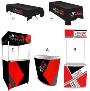 Authentic MDF & Folding Promotional Tables