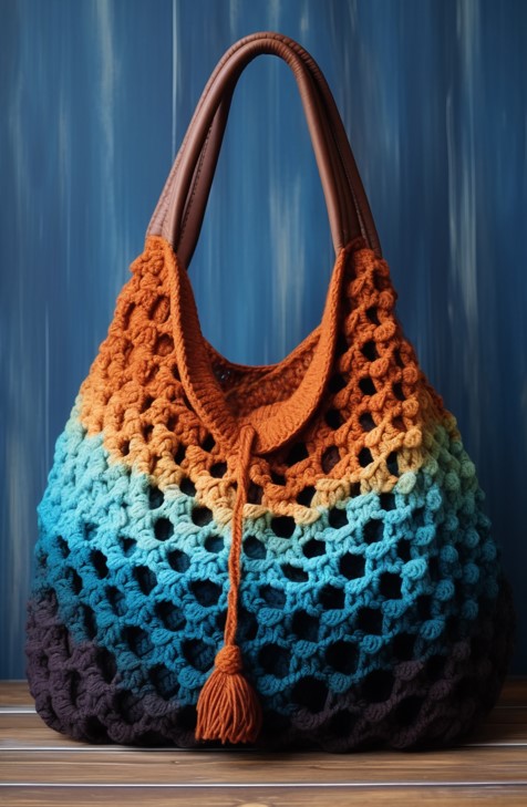 Crochet Tote vs. Black Tote Handbag