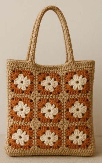 Crochet Tote Bag