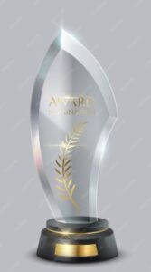 Glass Plaque Awards