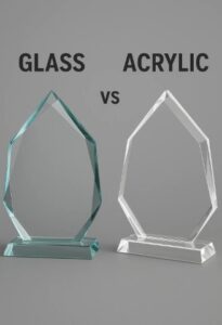 Glass vs Acrylic Awards