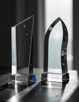 Glass vs Acrylic Awards