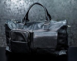 leather tote bag