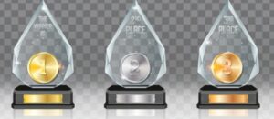 Glass Plaque Awards
