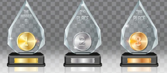 Glass Plaque Awards