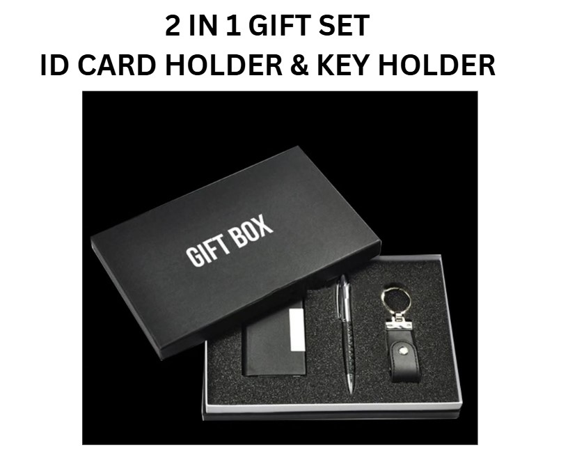 ID Card and Key Holder Set