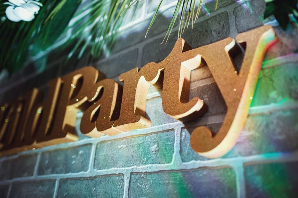 3D Signage with Light