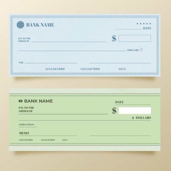 Dummy Cheques