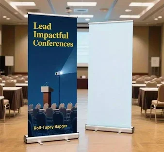 standing banner promo