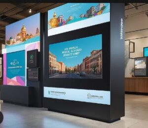 Digital commercial signage